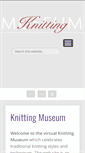 Mobile Screenshot of knittingmuseum.com